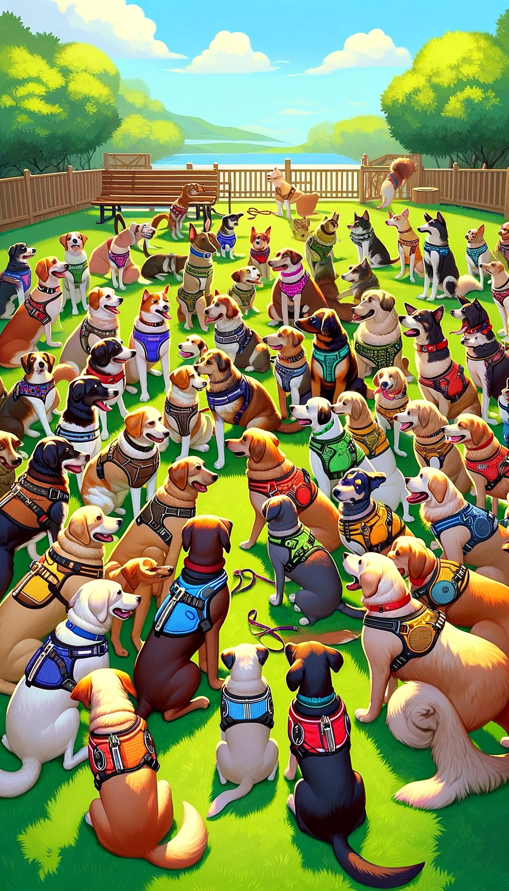 cachorros com peitorais